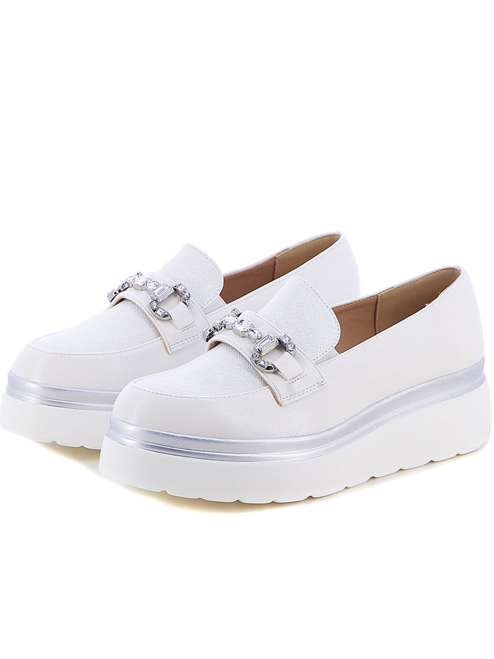 Mocassini donna MINU H2175-25 bianco | Costa Superstore