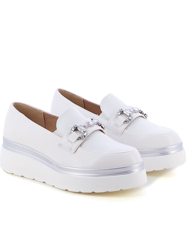 Mocassini donna MINU H2175-25 bianco | Costa Superstore