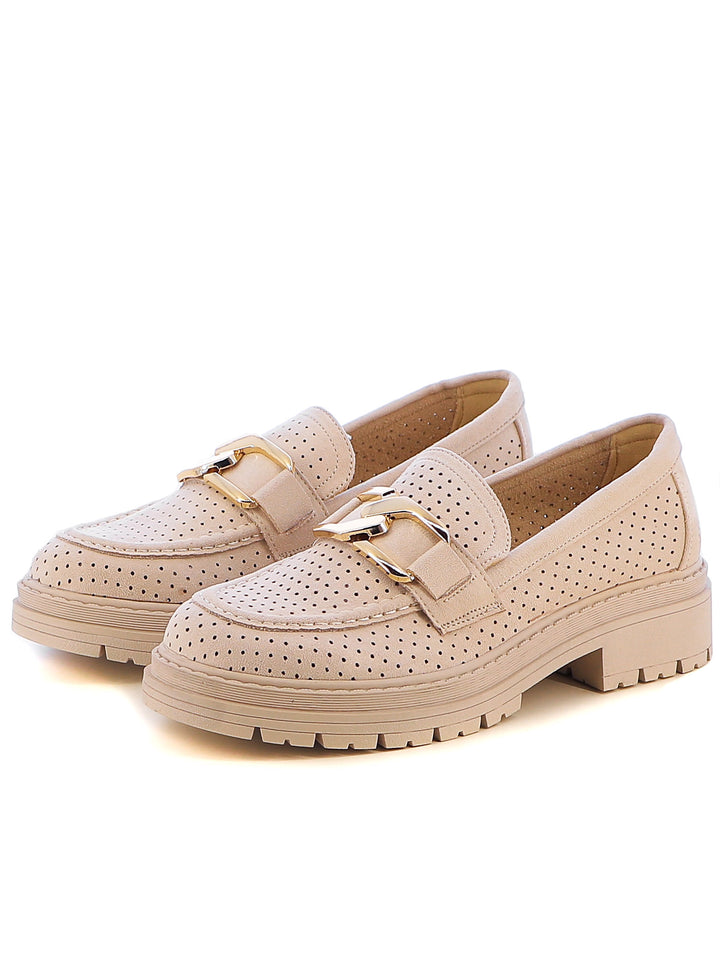 Mocassini donna MINU H23005-16 beige chiaro | Costa Superstore