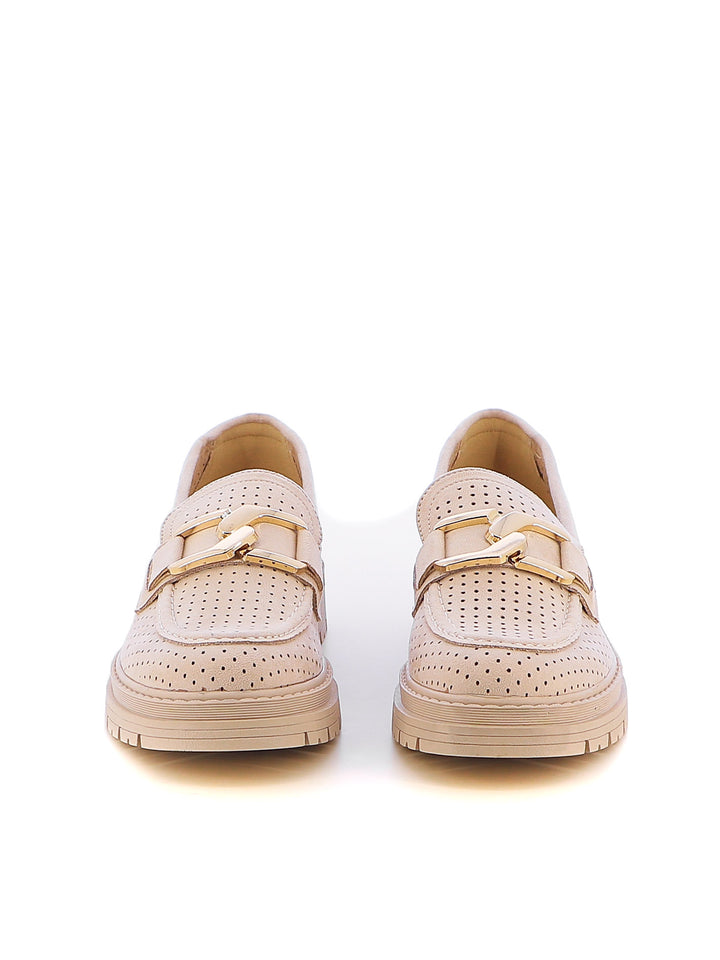 Mocassini donna MINU H23005-16 beige chiaro | Costa Superstore