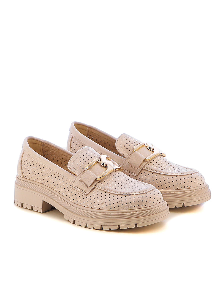 Mocassini donna MINU H23005-16 beige chiaro | Costa Superstore