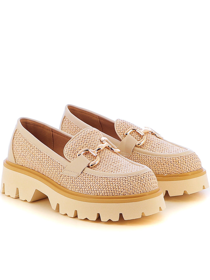Mocassini donna MINU H26578-1 beige chiaro | Costa Superstore