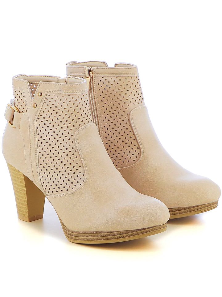 Tronchetti donna MINU H2732-8 beige chiaro | Costa Superstore