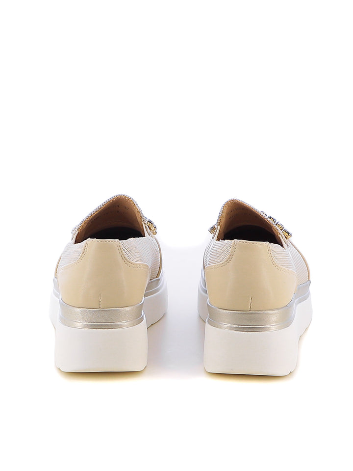 Mocassini donna MINU H3W2021-54 beige chiaro | Costa Superstore