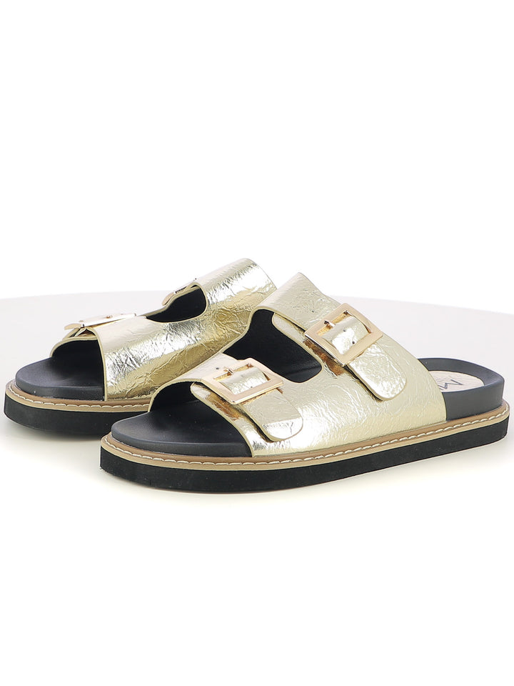 Ciabattine donna MINU L2579-4B oro | Costa Superstore
