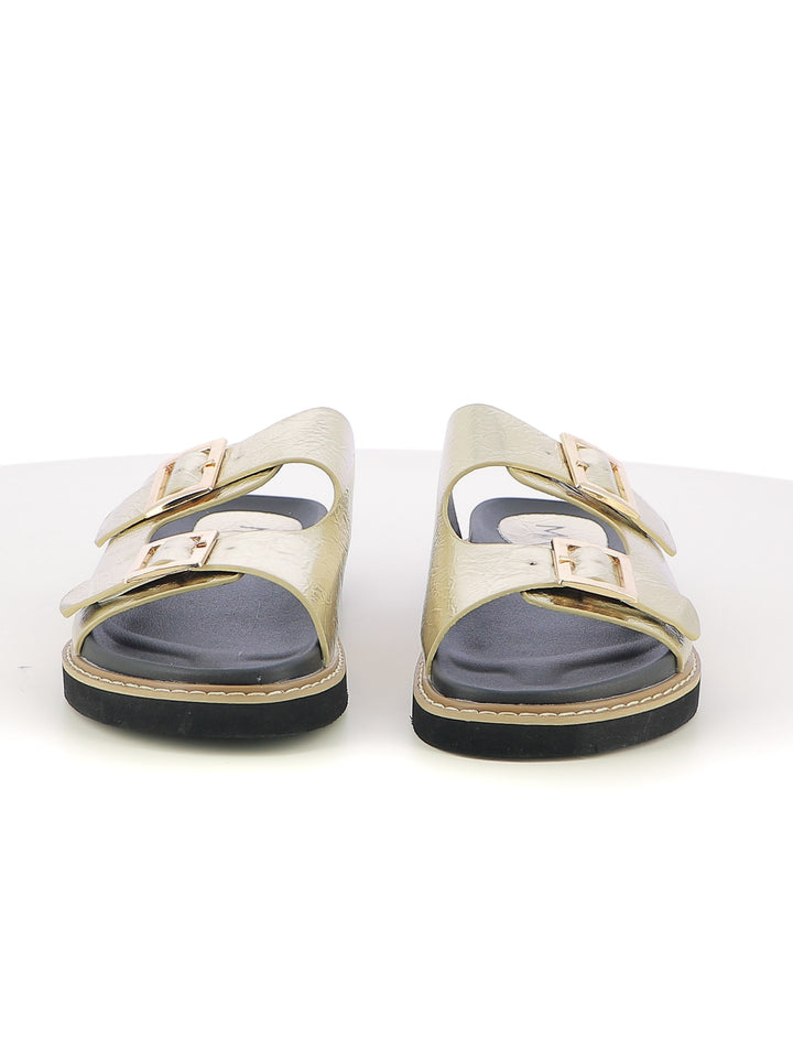 Ciabattine donna MINU L2579-4B oro | Costa Superstore