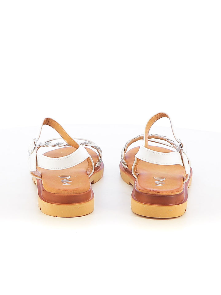 Sandali con t-strap donna MINU LL0331-10 bianco | Costa Superstore