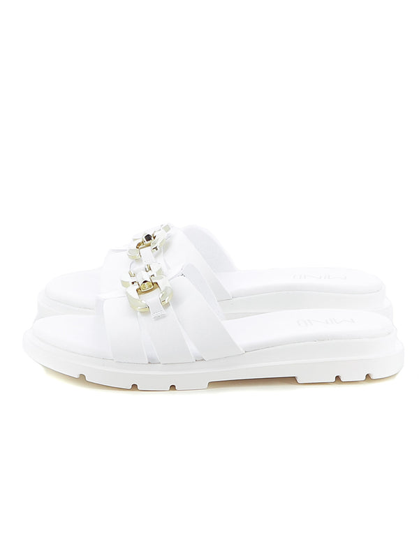 Ciabattine donna MINU LL0331-7 bianco | Costa Superstore