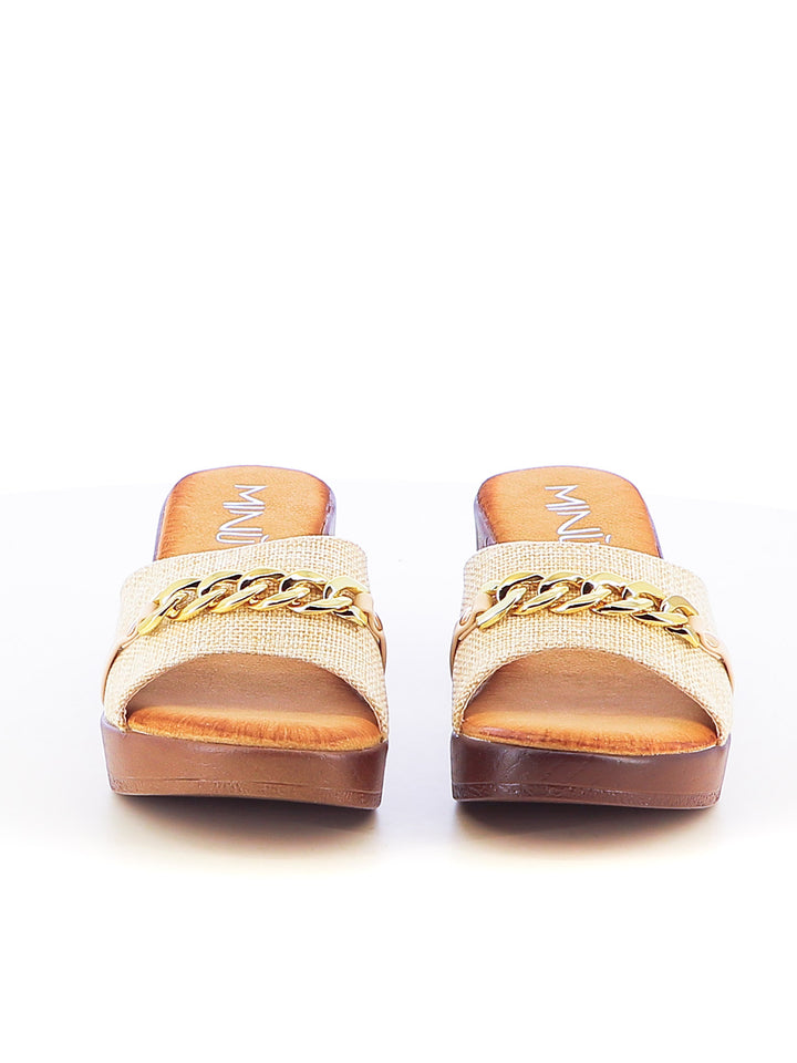 Zoccoli donna MINU OLT392-A beige chiaro | Costa Superstore