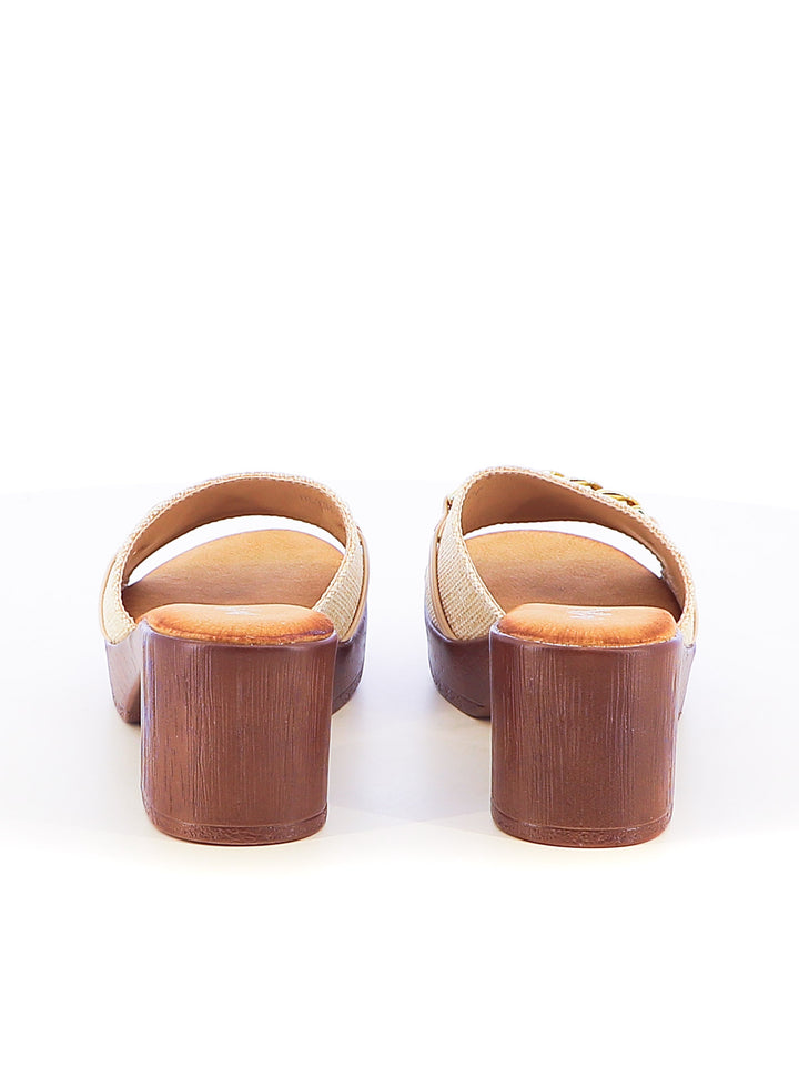 Zoccoli donna MINU OLT392-A beige chiaro | Costa Superstore