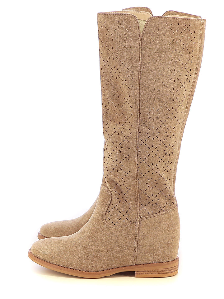 Stivali alti donna MINU RQ2301-6 beige scuro | Costa Superstore