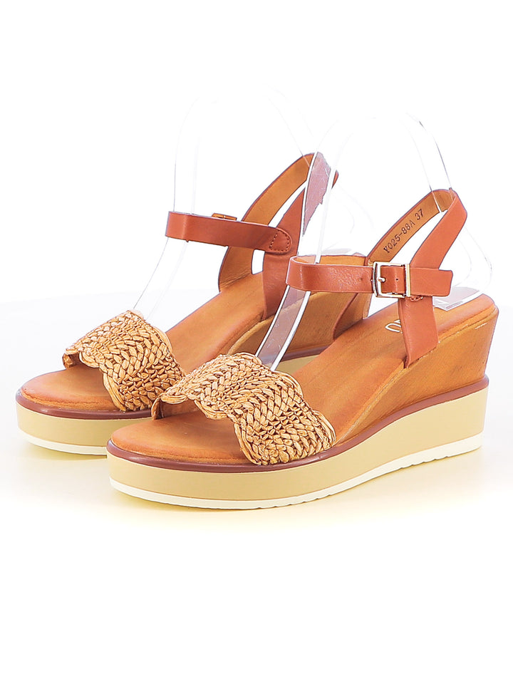 Sandali con cinturino donna MINU Y025-88A beige scuro | Costa Superstore
