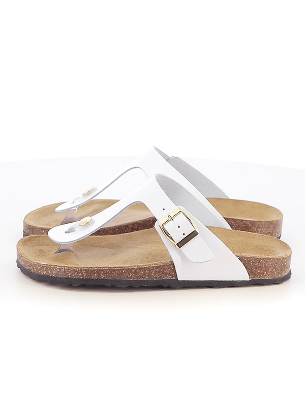 Infradito sandali donna NATUR AB 1703 bianco | Costa Superstore