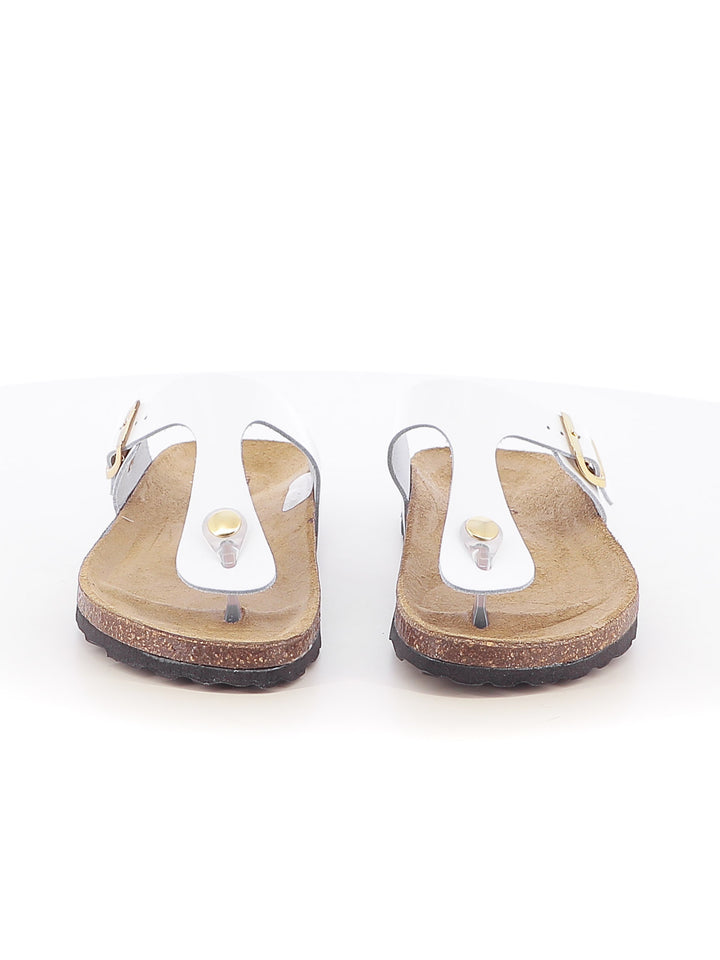 Infradito sandali donna NATUR AB 1703 bianco | Costa Superstore