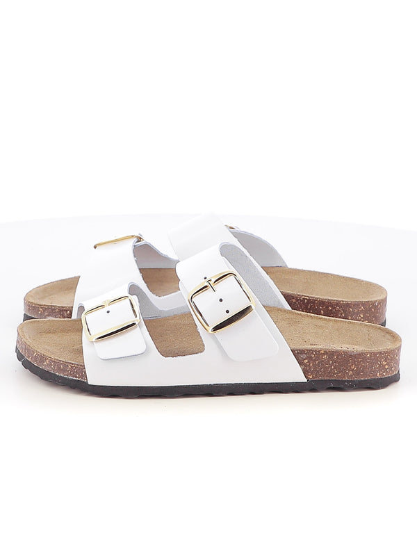 Ciabattine donna NATUR AB 1758 bianco | Costa Superstore