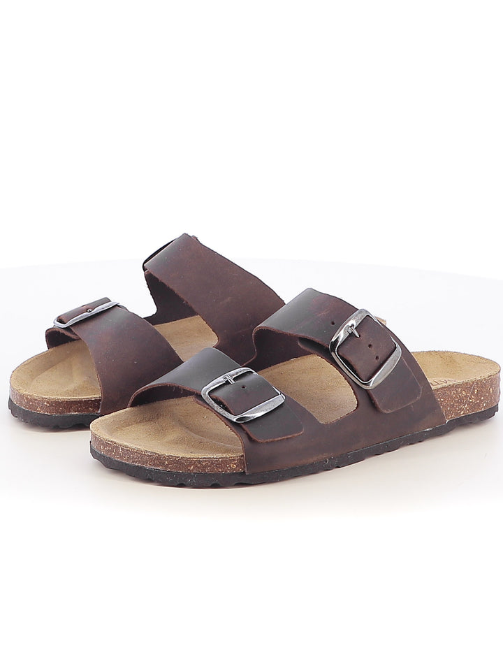 Ciabattine donna NATUR AB 1758 marrone | Costa Superstore