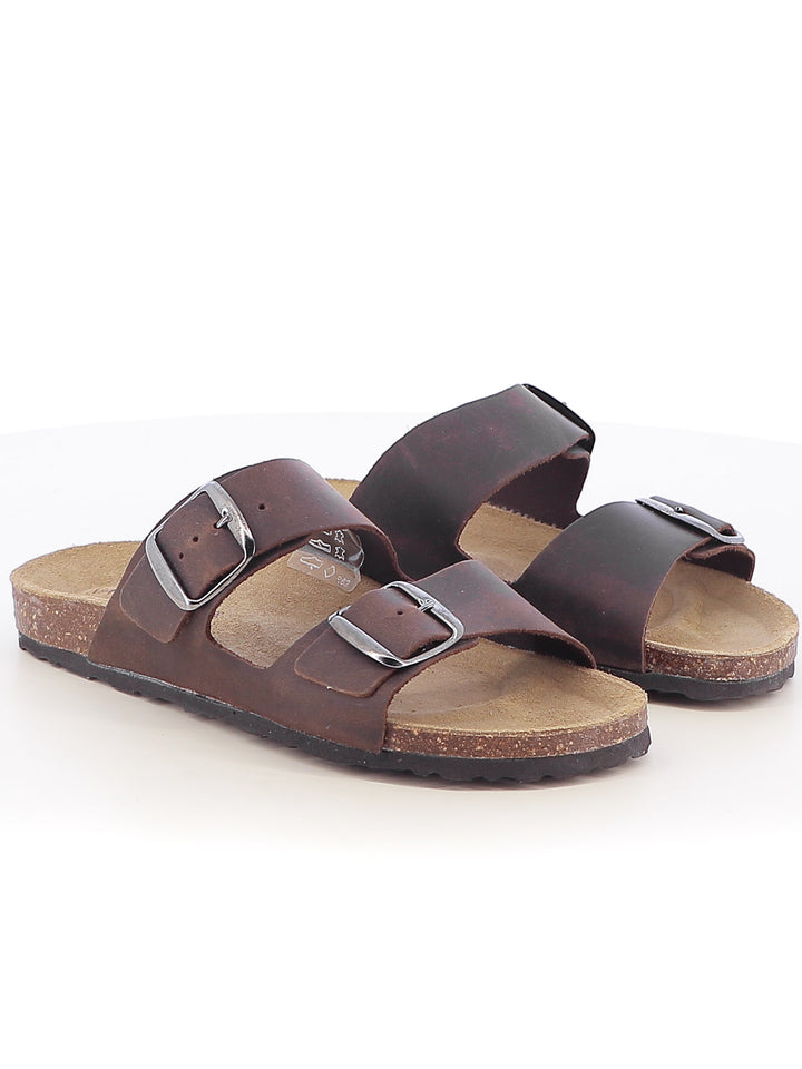 Ciabattine donna NATUR AB 1758 marrone | Costa Superstore