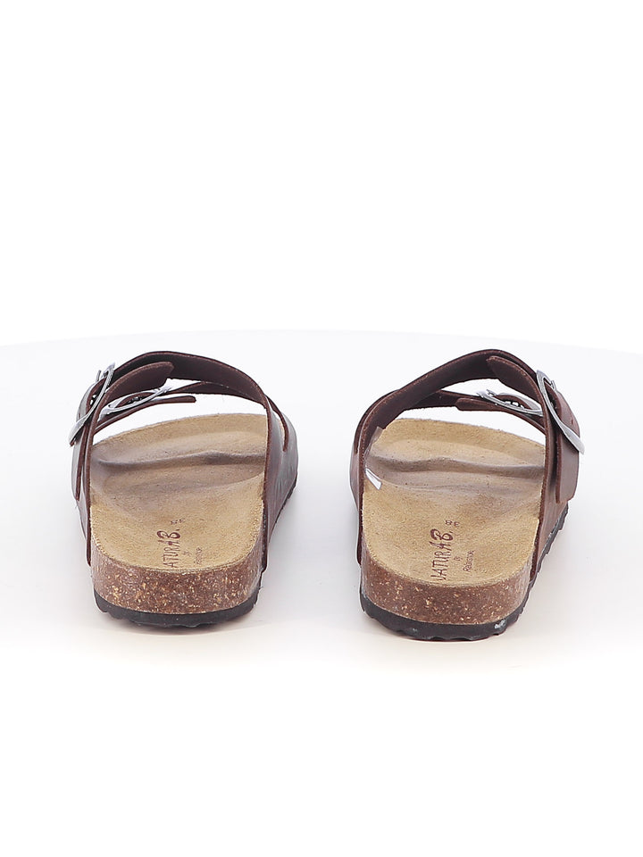 Ciabattine donna NATUR AB 1758 marrone | Costa Superstore