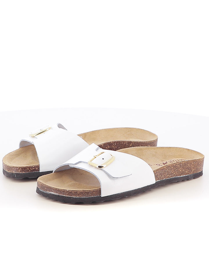 Ciabattine donna NATUR AB 1777 bianco | Costa Superstore