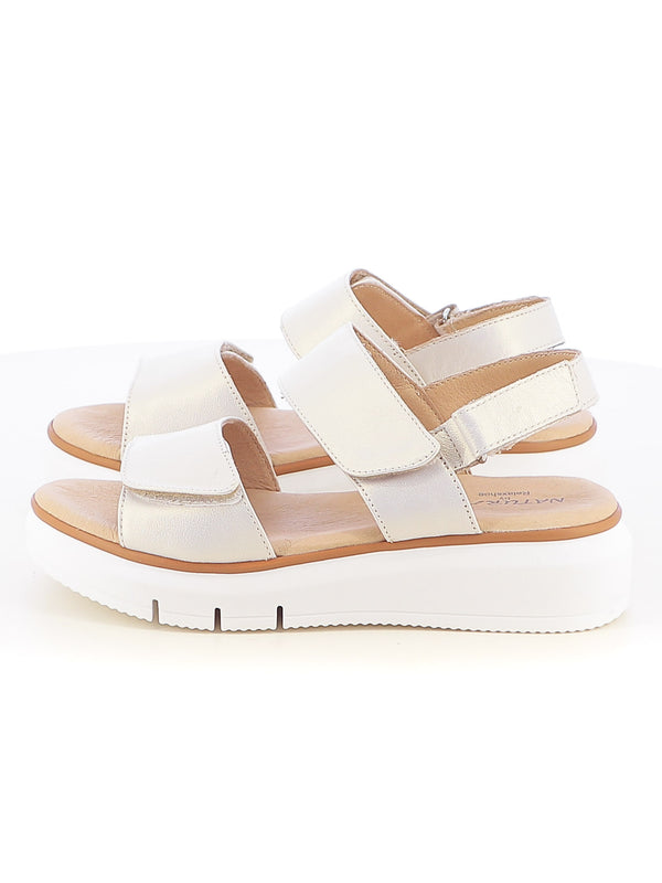 Sandali con cinturino donna NATUR AB 797-002 azzurro | Costa Superstore