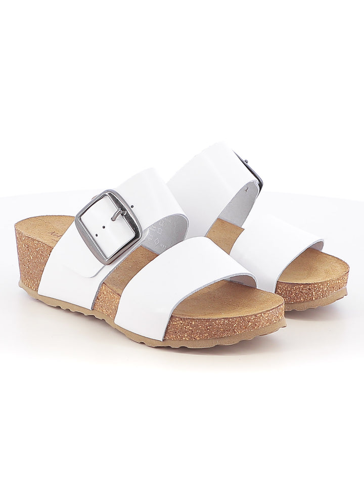 Ciabattine donna NATUR AB 895-011 bianco | Costa Superstore