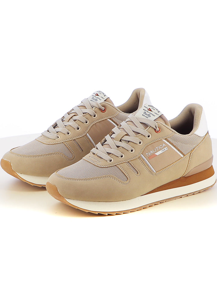 Sneakers stringate uomo NAUTICA NTM513F00 beige scuro | Costa Superstore