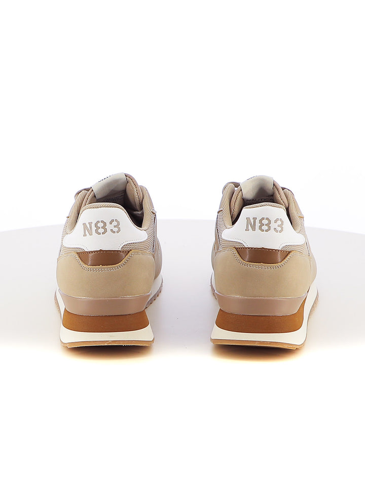 Sneakers stringate uomo NAUTICA NTM513F00 beige scuro | Costa Superstore