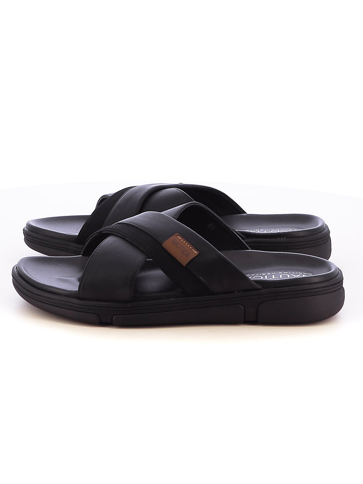 Ciabatte uomo uomo NAUTICA NTM519F56 nero | Costa Superstore