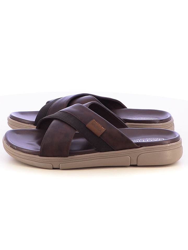 Ciabatte uomo uomo NAUTICA NTM519F56 marrone | Costa Superstore
