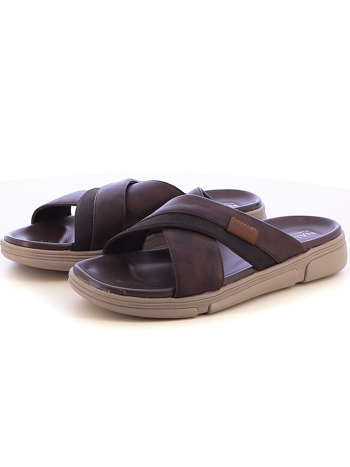 Ciabatte uomo uomo NAUTICA NTM519F56 marrone | Costa Superstore