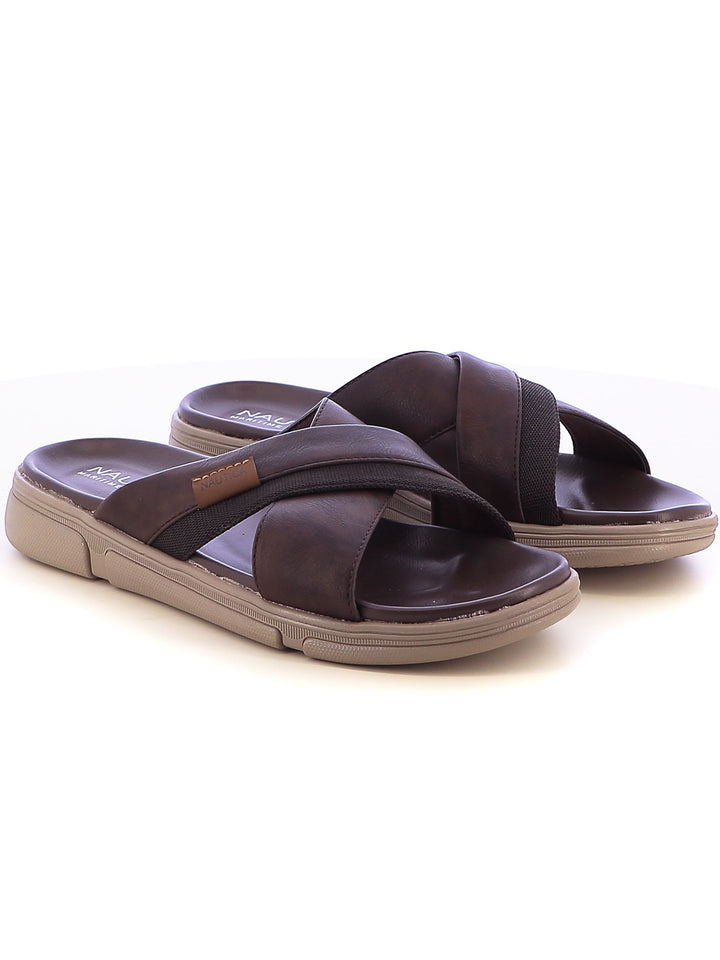 Ciabatte uomo uomo NAUTICA NTM519F56 marrone | Costa Superstore