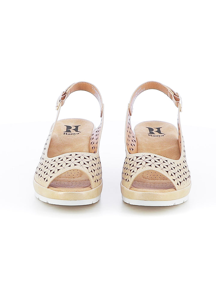 Sandali slingback donna RANYA BZ397 oro | Costa Superstore