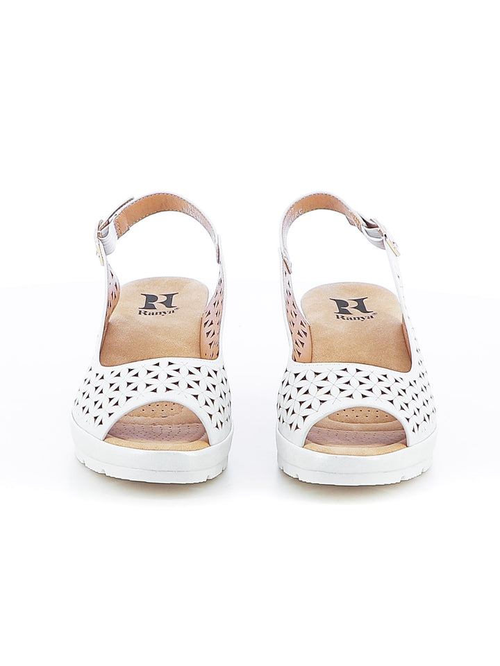 Sandali slingback donna RANYA BZ397 argento | Costa Superstore