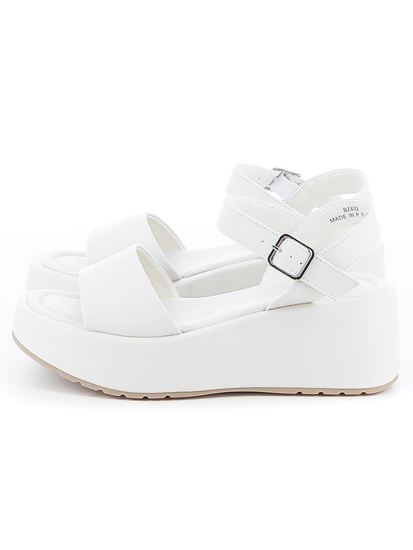 Sandali con cinturino donna RANYA BZ402 bianco | Costa Superstore