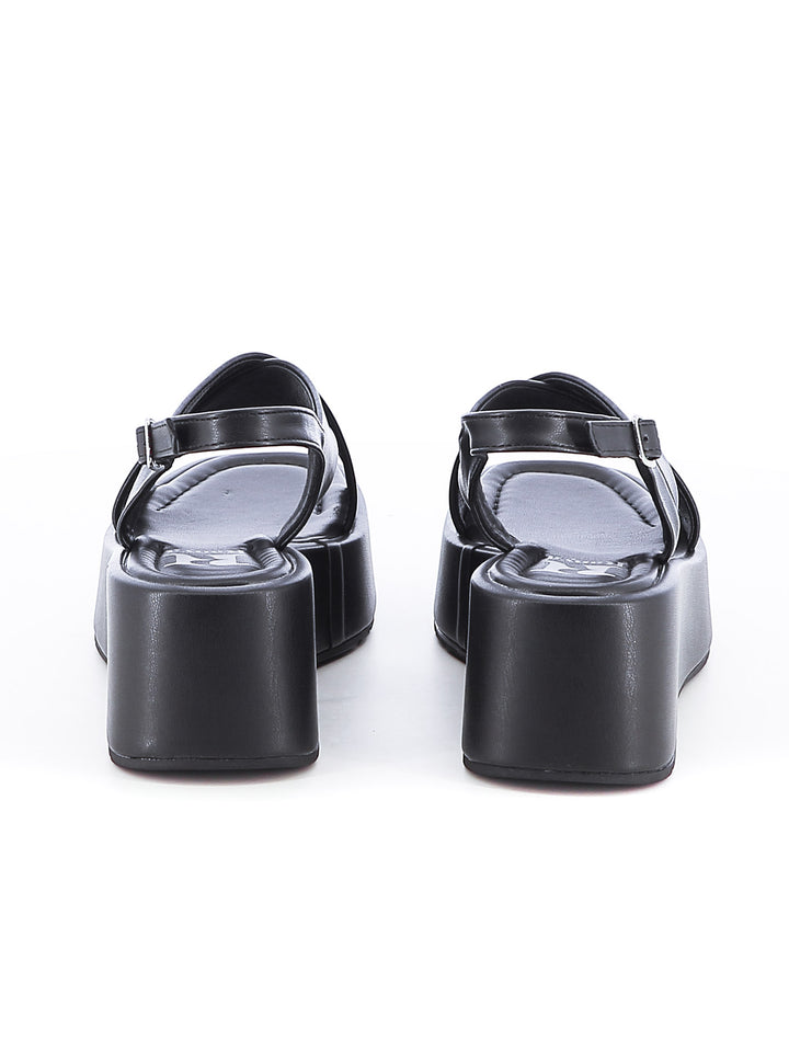 Sandali con cross-strap donna RANYA BZ403 nero | Costa Superstore