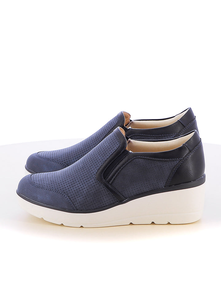 Sneakers senza lacci donna RANYA H23003-7 blu | Costa Superstore