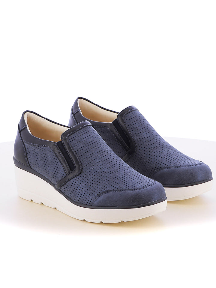 Sneakers senza lacci donna RANYA H23003-7 blu | Costa Superstore