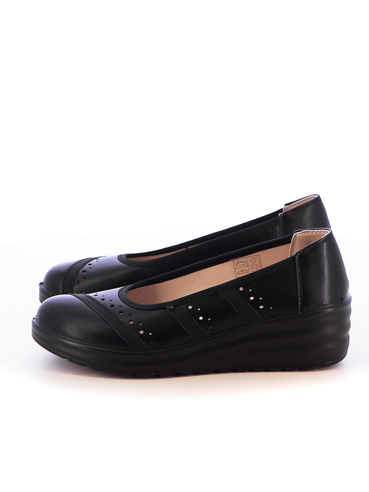 Ballerine a punta tonda donna RANYA MD25S-13A nero | Costa Superstore