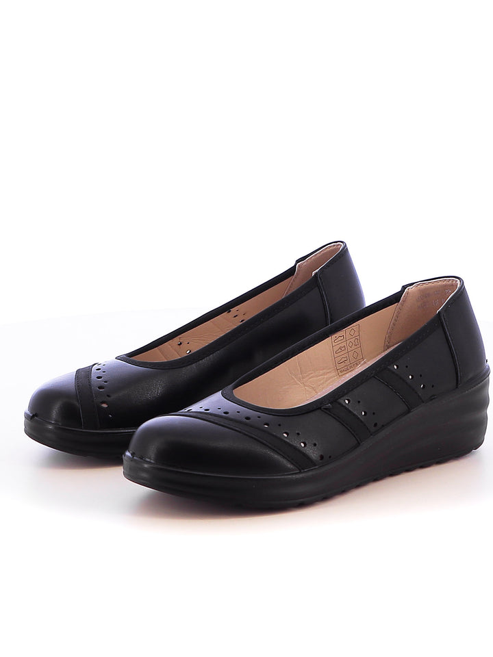Ballerine a punta tonda donna RANYA MD25S-13A nero | Costa Superstore