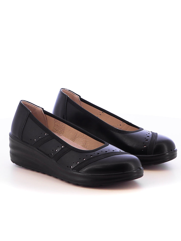 Ballerine a punta tonda donna RANYA MD25S-13A nero | Costa Superstore