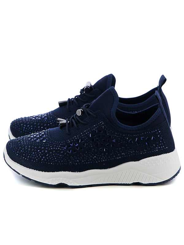Sneakers calzino donna RANYA TF2021601 blu | Costa Superstore