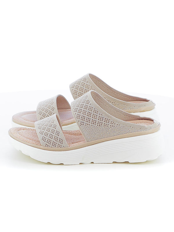 Ciabatte comfort donna RANYA TF24531-1 beige chiaro | Costa Superstore