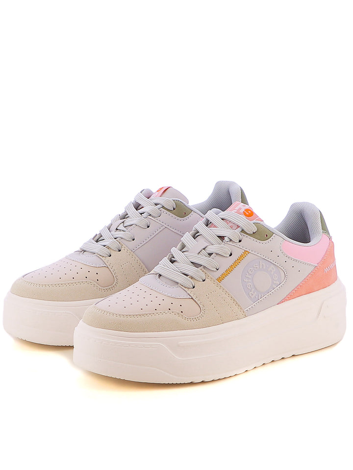 Sneakers stringate donna REFRESH 172408 beige chiaro | Costa Superstore