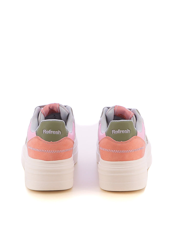Sneakers stringate donna REFRESH 172408 beige chiaro | Costa Superstore