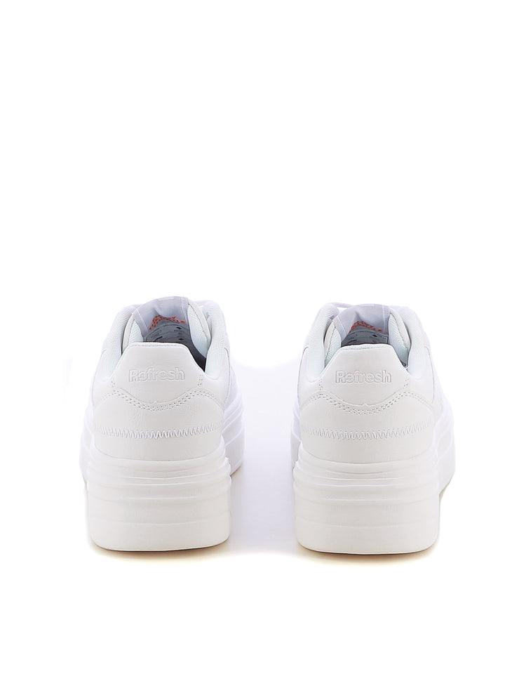 Sneakers stringate donna REFRESH 172408 bianco | Costa Superstore