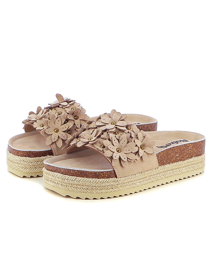 Ciabattine donna REFRESH 172462 beige chiaro | Costa Superstore