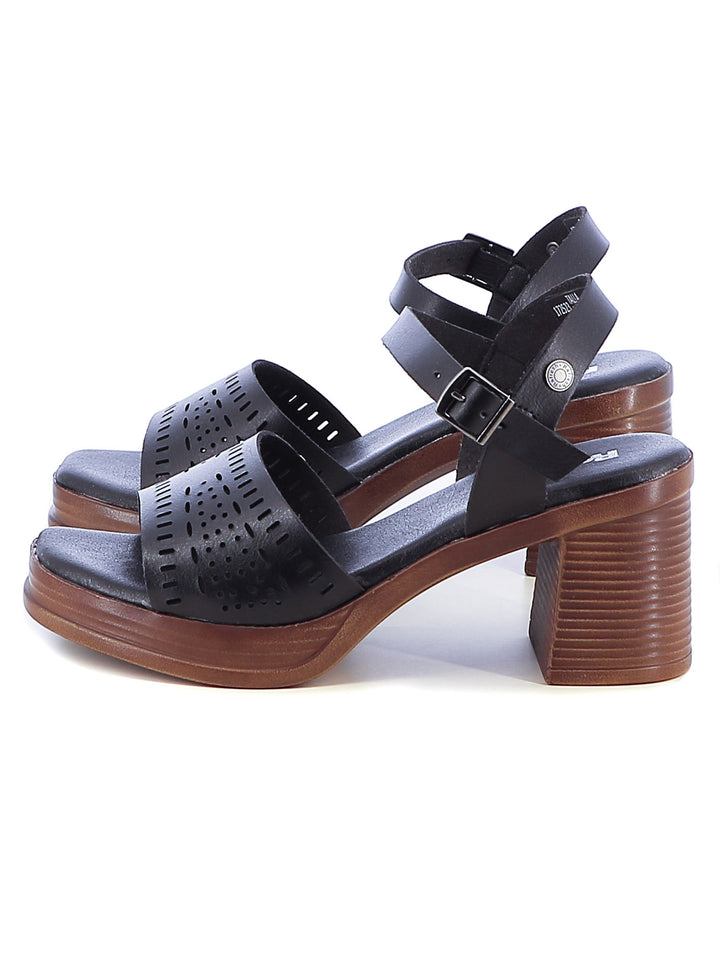 Sandali con cinturino donna REFRESH 172523 nero | Costa Superstore