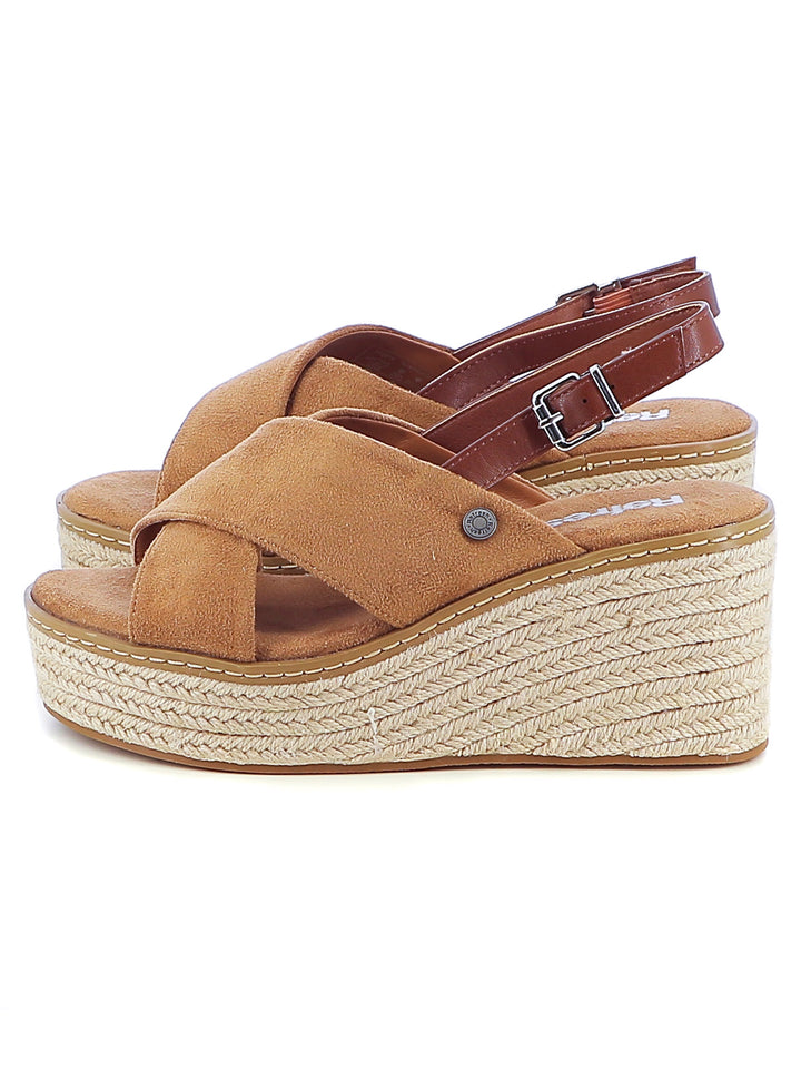 Sandali con cinturino donna REFRESH 172579 cuoio | Costa Superstore