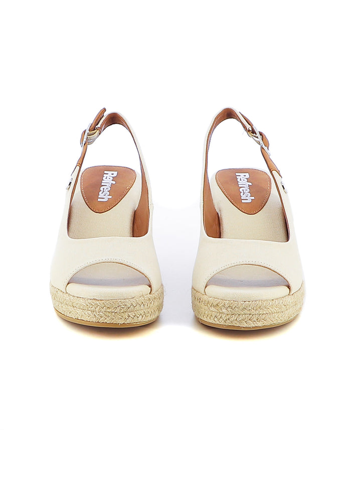 Sandali con cinturino donna REFRESH 172663 beige chiaro | Costa Superstore
