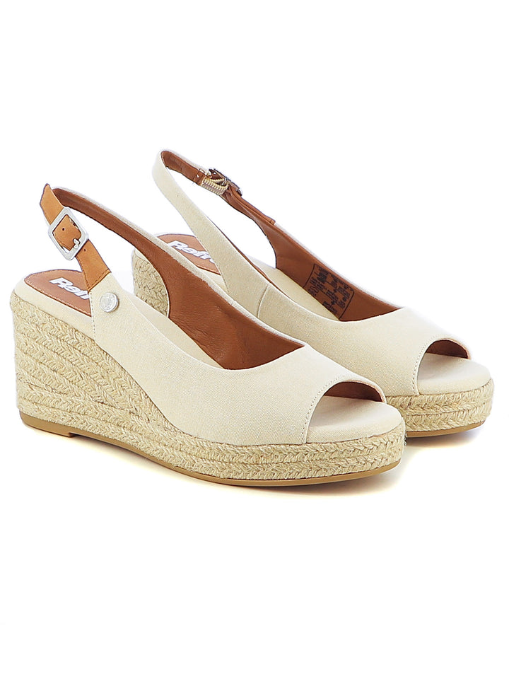 Sandali con cinturino donna REFRESH 172663 beige chiaro | Costa Superstore